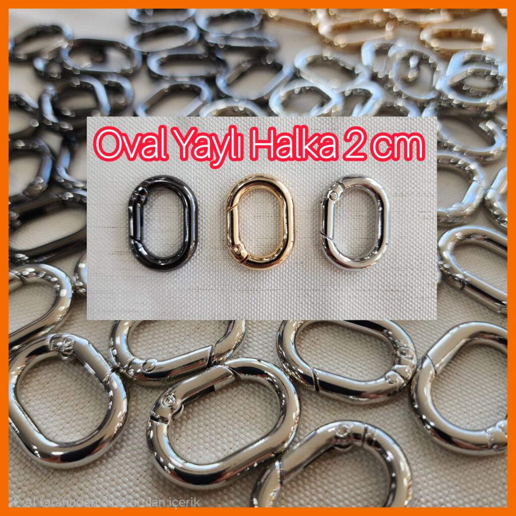 OVAL YAYLI HALKA 2CM